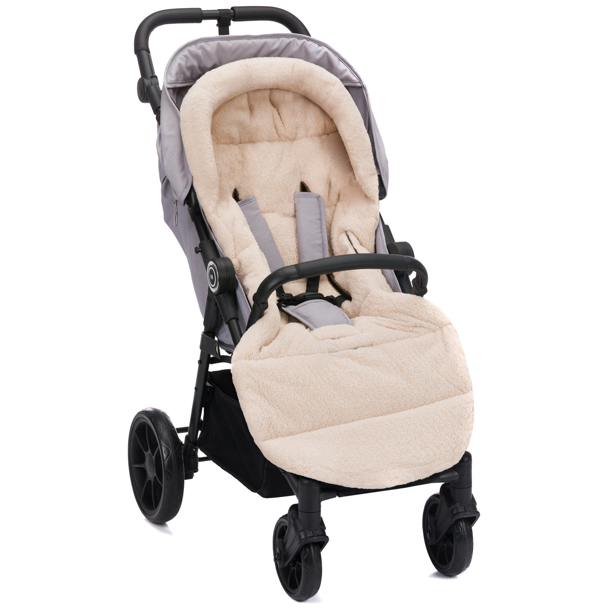 Fillikid Winterfusssack Atlas Teddy taupe