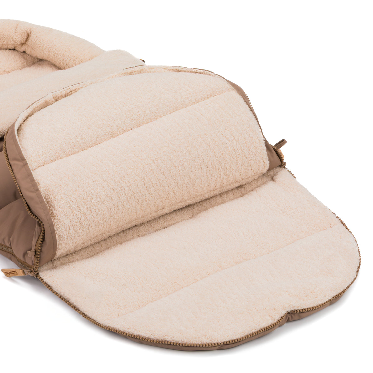 Fillikid Winterfusssack Atlas Teddy taupe