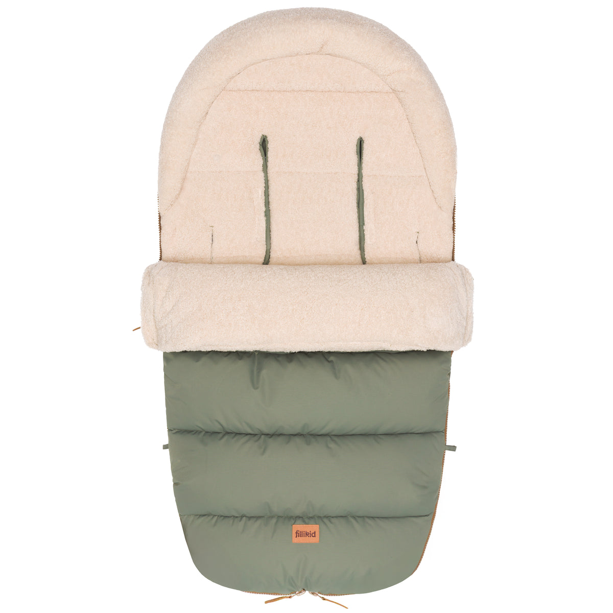 Fillikid Winterfusssack Atlas Teddy salbei
