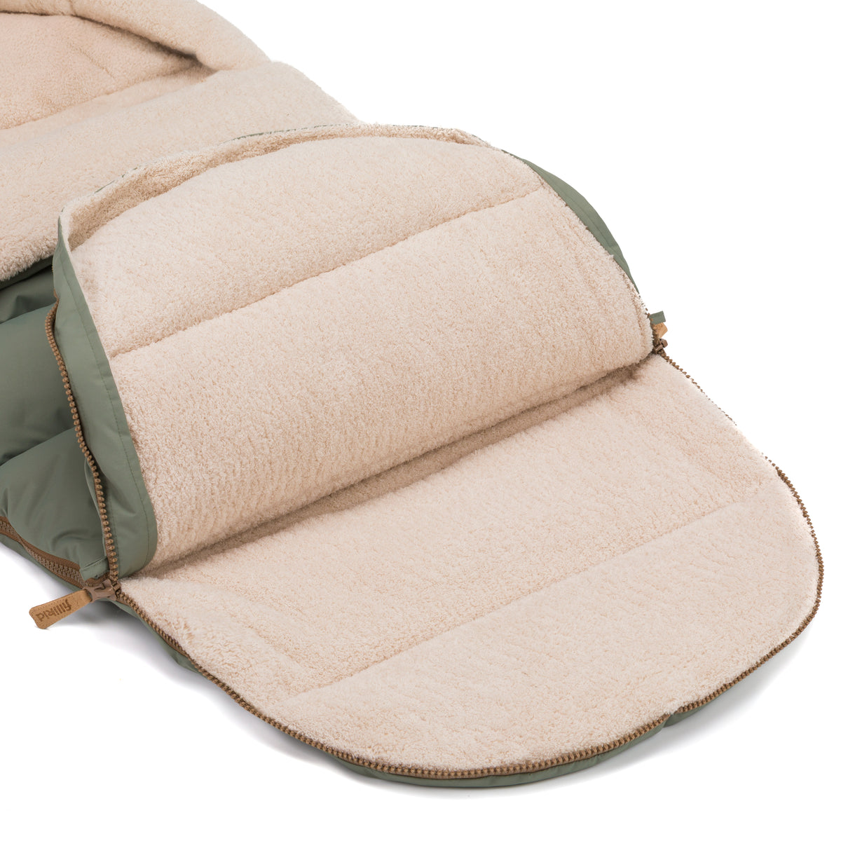 Fillikid Winterfusssack Atlas Teddy salbei