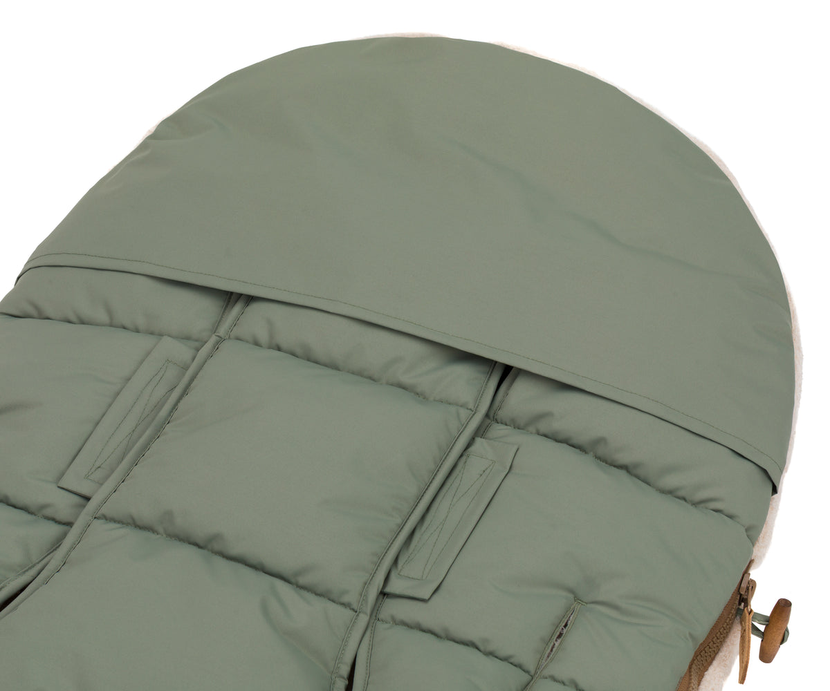 Fillikid Winterfusssack Atlas Teddy salbei
