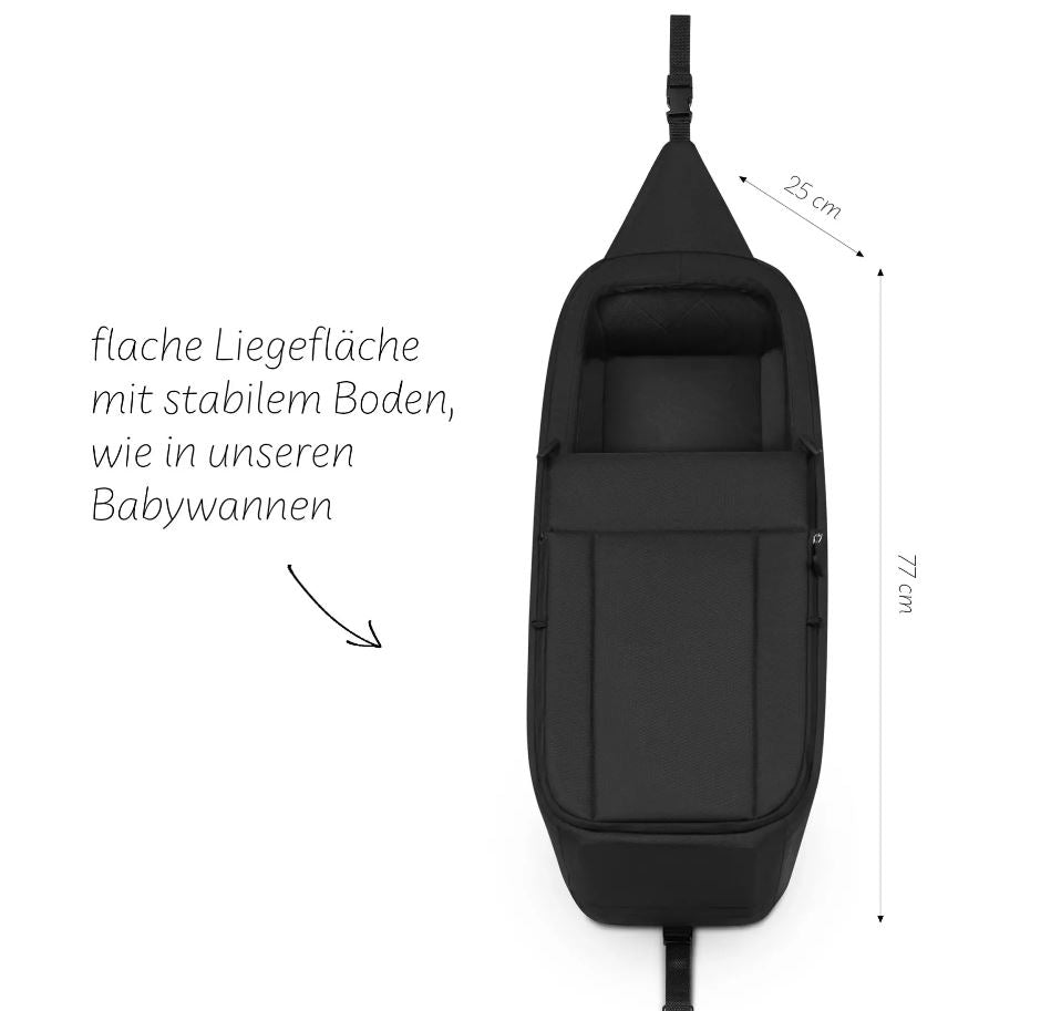 ABC Design Neugeboreneneinsatz für Fahrradanhänger Tour ink