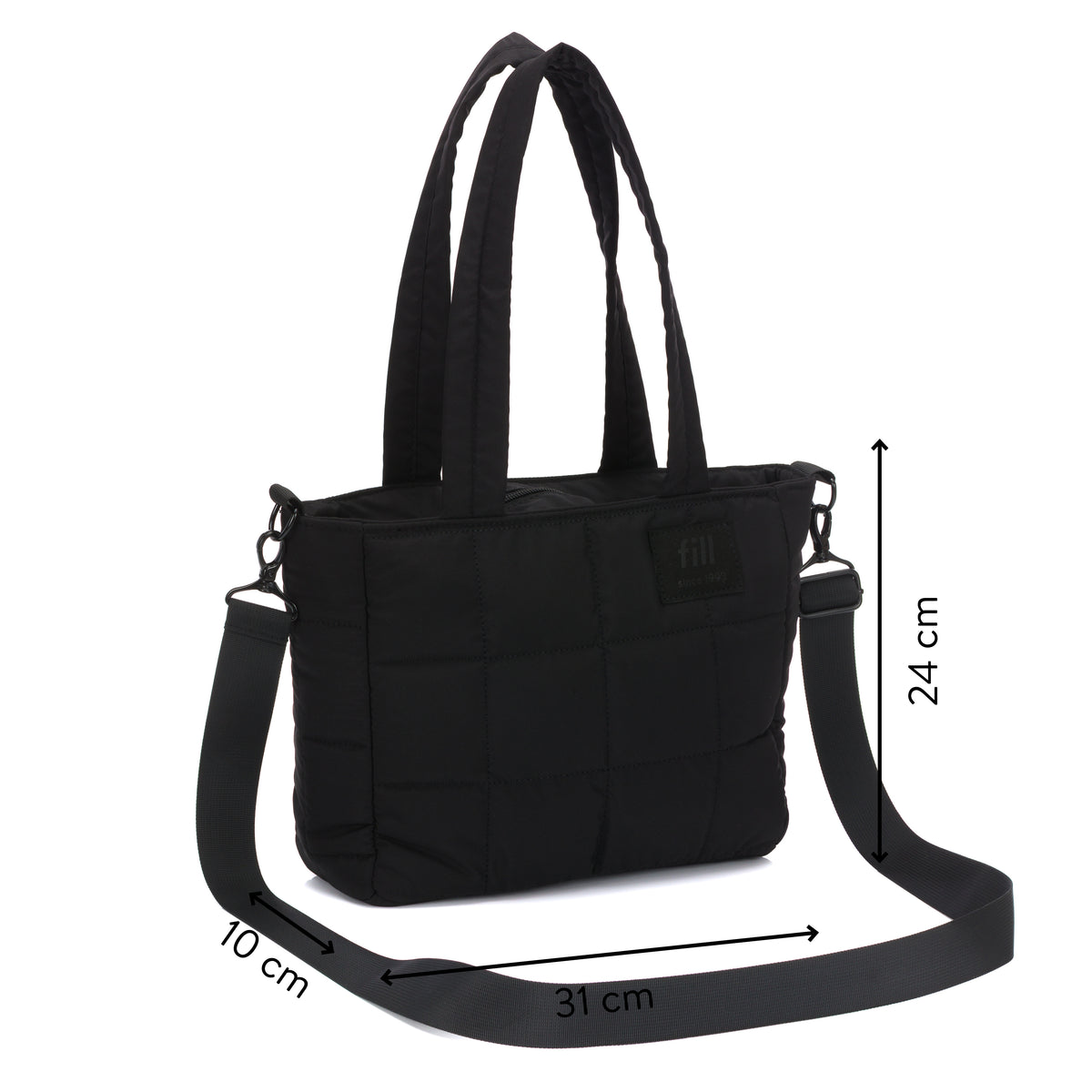 Fillikid Wickeltasche Vienna small schwarz