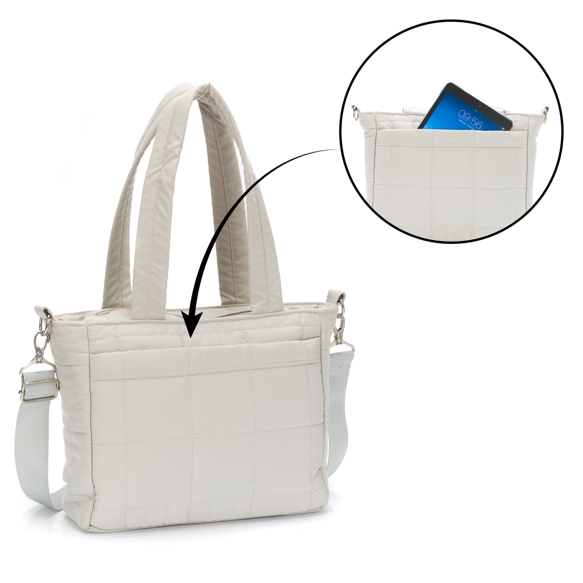 Fillikid Wickeltasche Vienna small stone