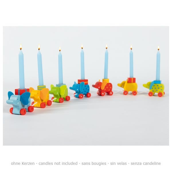 Goki Geburtstagskarawane Elefanten