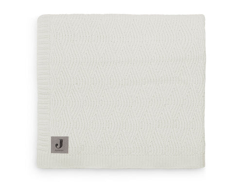 Jollein Decke Kinderbett 100x150cm River Knit Cream White