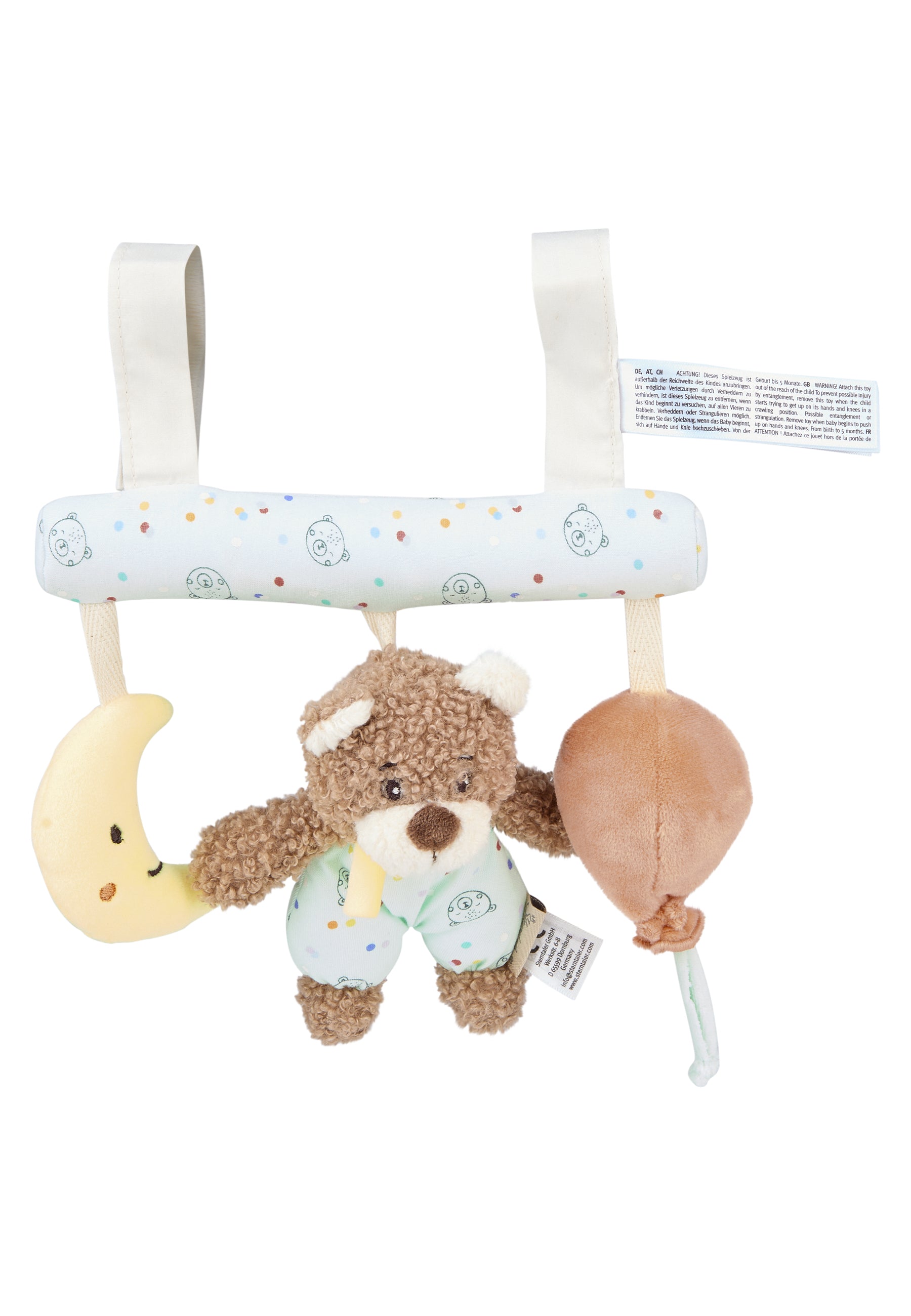 Sterntaler Spielzeug zum Aufhängen für die Babyschale BÄR Bo