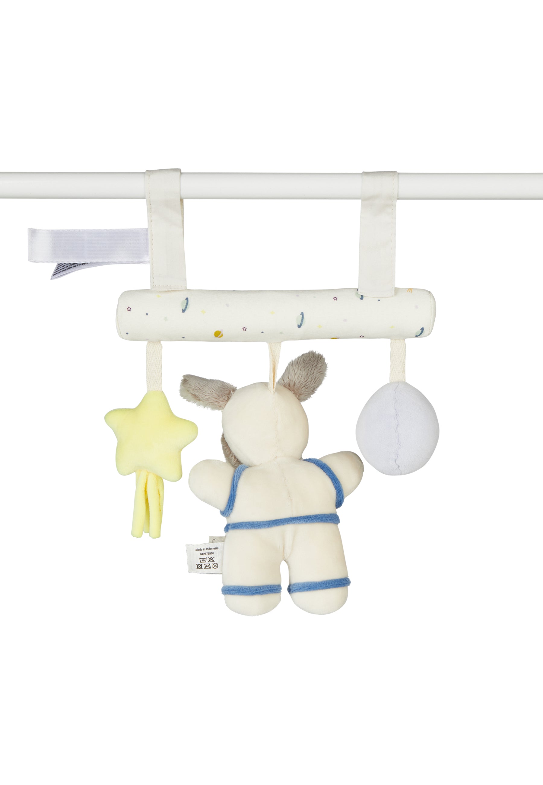 Sterntaler Spielzeug zum Aufhängen für Babyschale Weltraum Design