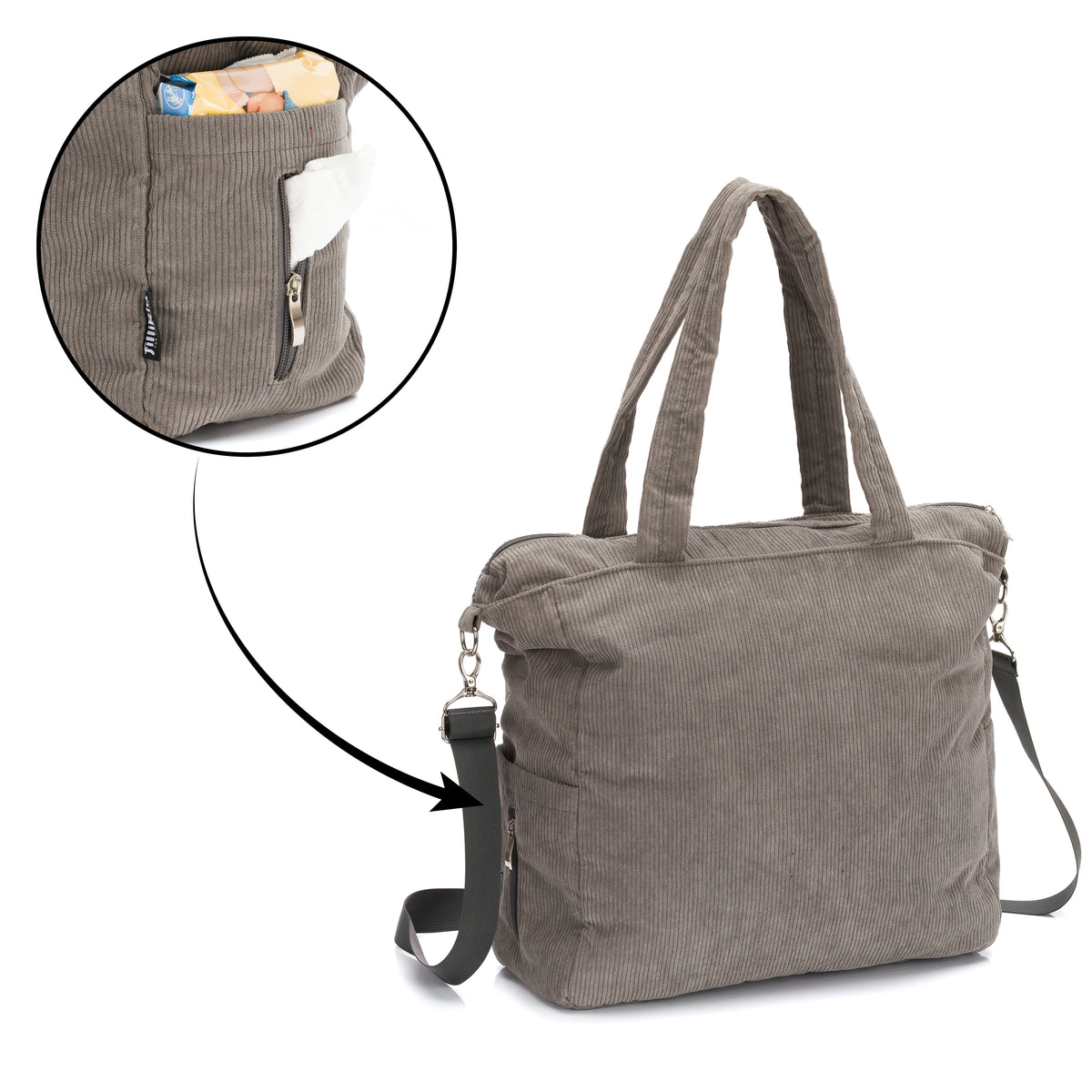 Fillikid Wickeltasche Cord