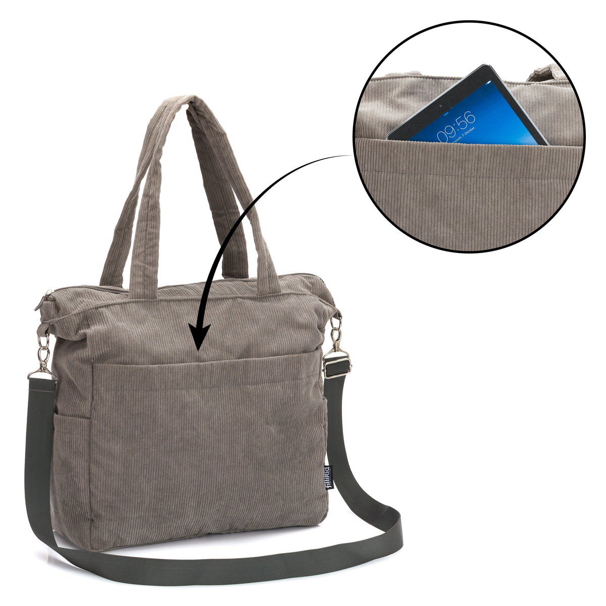 Fillikid Wickeltasche Cord