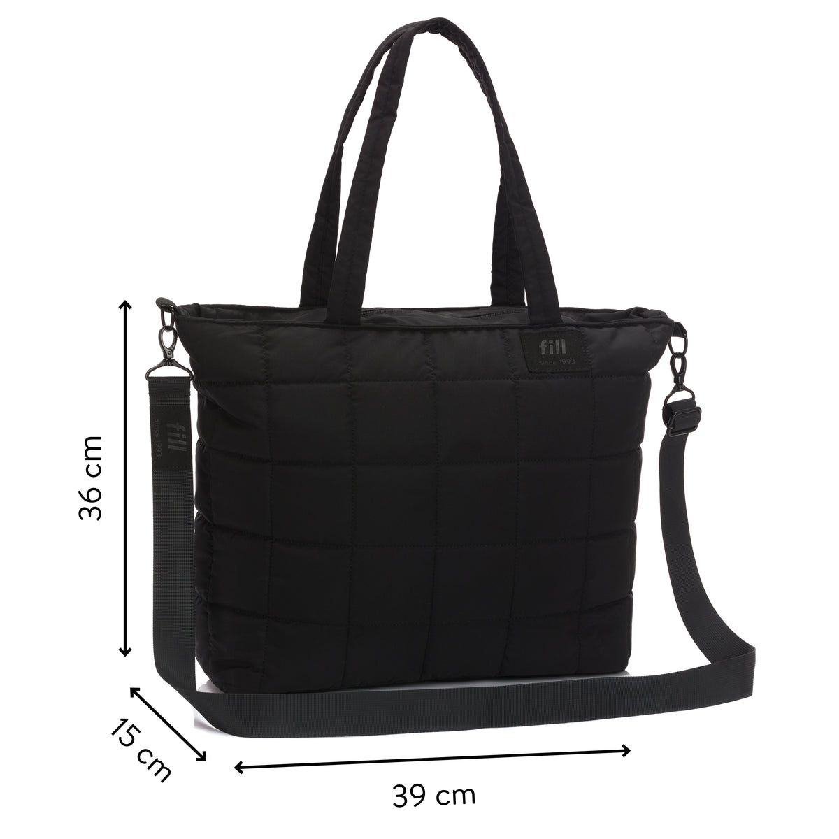 Fill Wickeltasche Vienna schwarz