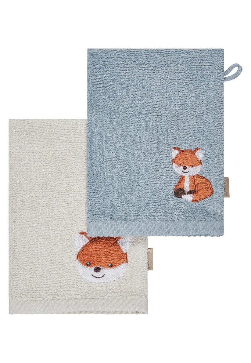 Sterntaler Waschlappen 2er Set Fuchs Filou