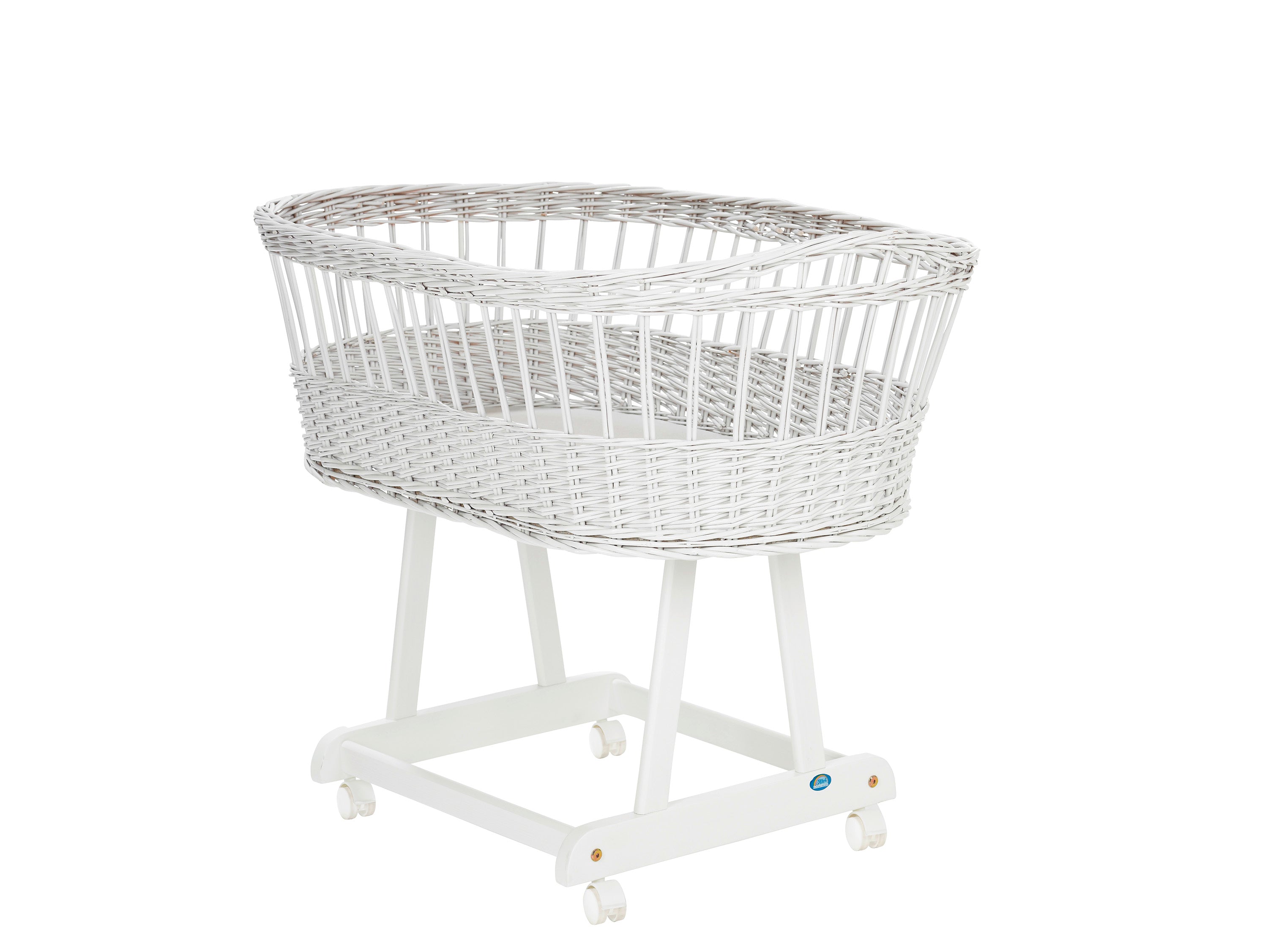 ALVI Stubenwagen Birthe weiss mit Garnitur Little Bear