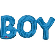 Folienballon "BOY" 50x22cm