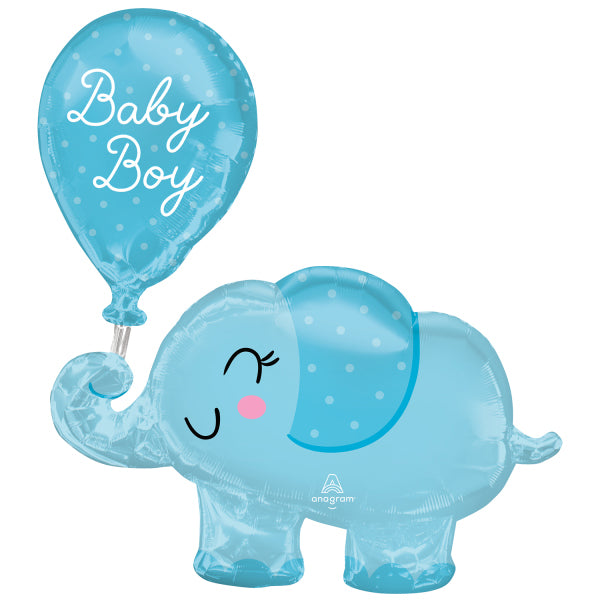 Folienballon Elefant &quot;It&#39;s a Boy&quot;