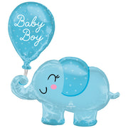 Folienballon Elefant "It's a Boy"