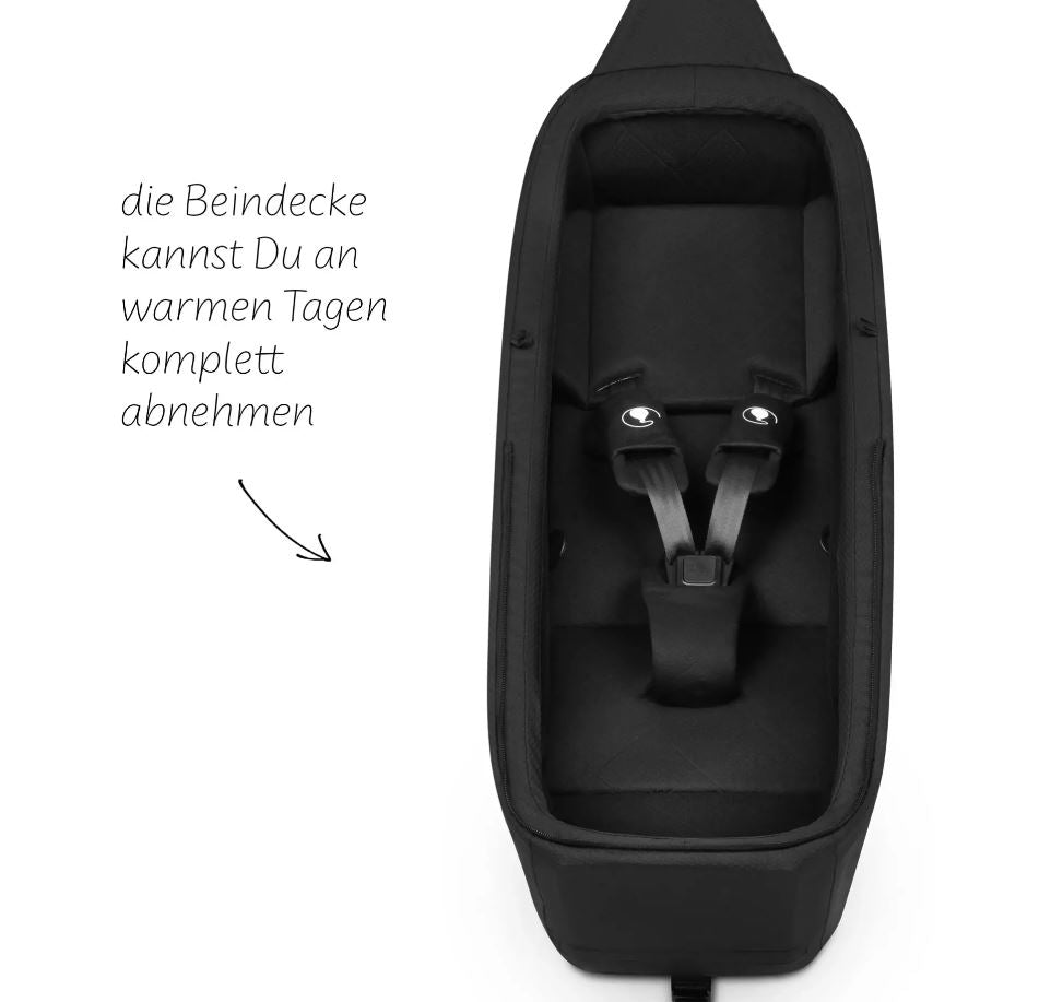ABC Design Neugeboreneneinsatz für Fahrradanhänger Tour ink