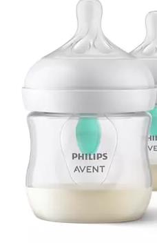 Philips Avent Natural Babyflasche mit Airfree Ventil 0M+ 125ml