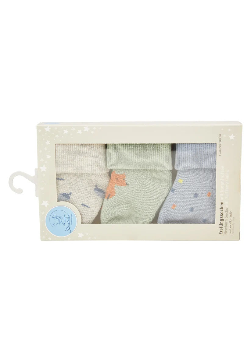 Sterntaler Erstlingssocken 3er Set Fuchs Filou
