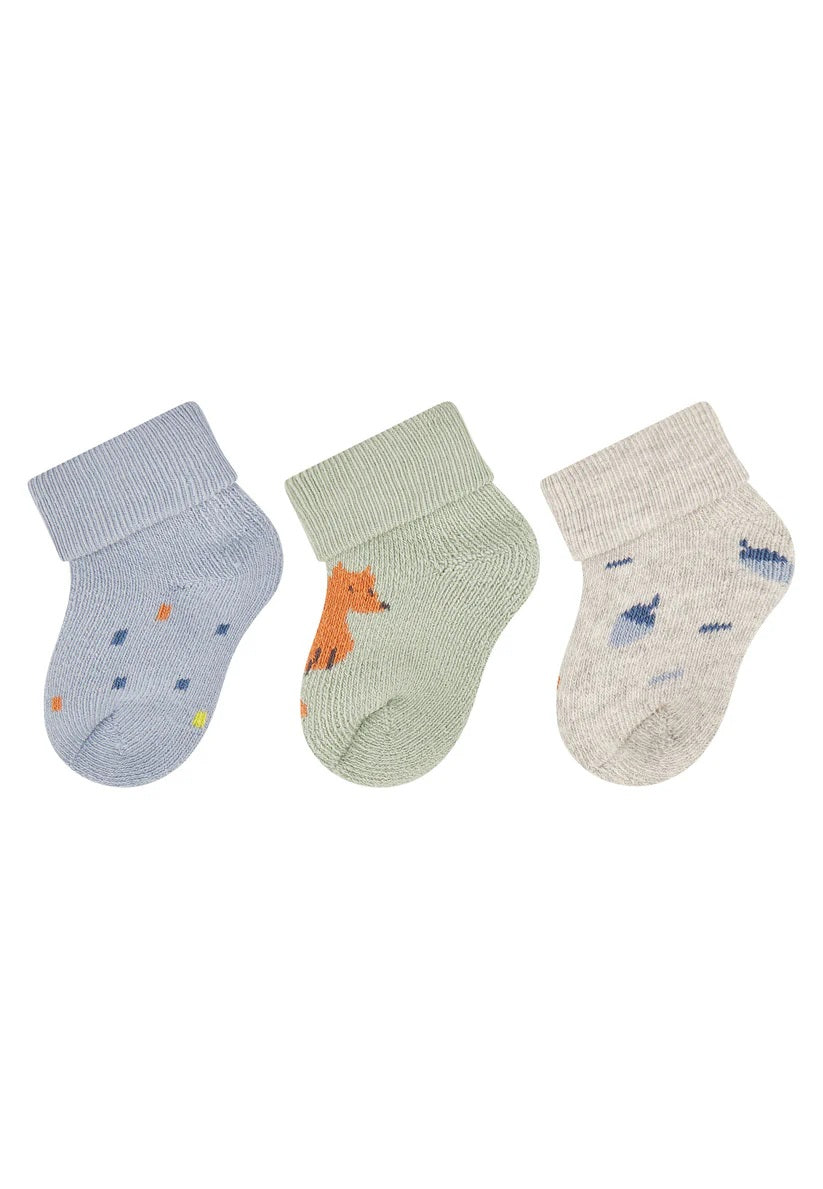 Sterntaler Erstlingssocken 3er Set Fuchs Filou