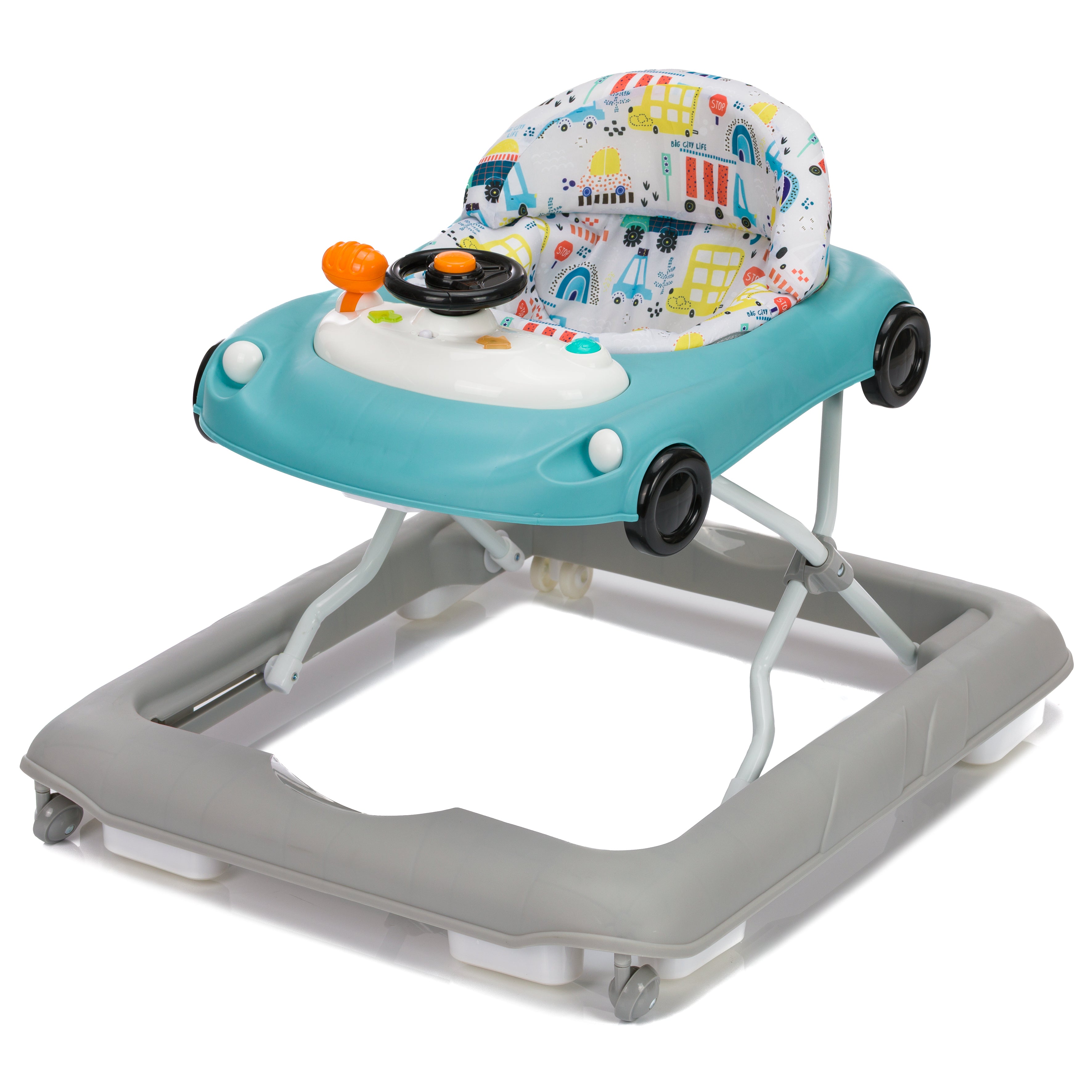 Fillikid Lauflerngerät Car grau/ blau