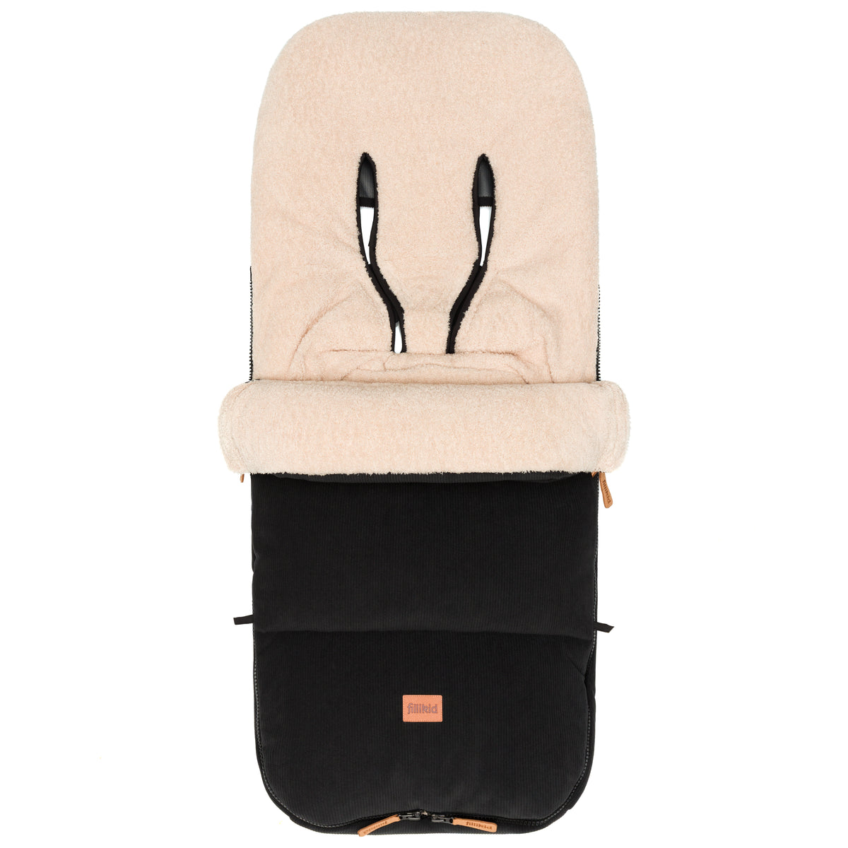 Fillikid Winterfusssack Kinley Cord schwarz