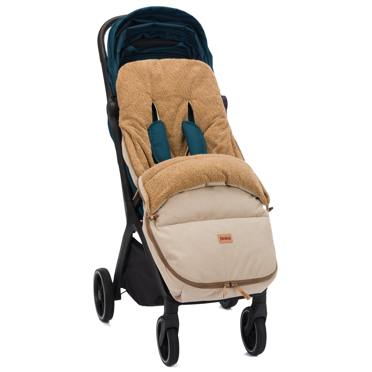 Fillikid Winterfusssack Kinley Cord natur