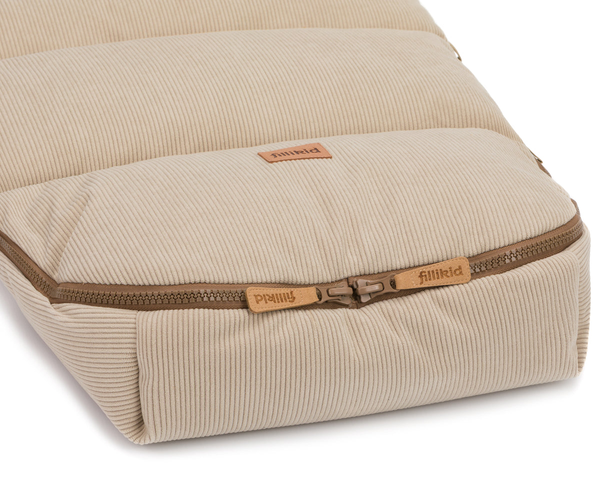 Fillikid Winterfusssack Kinley Cord natur