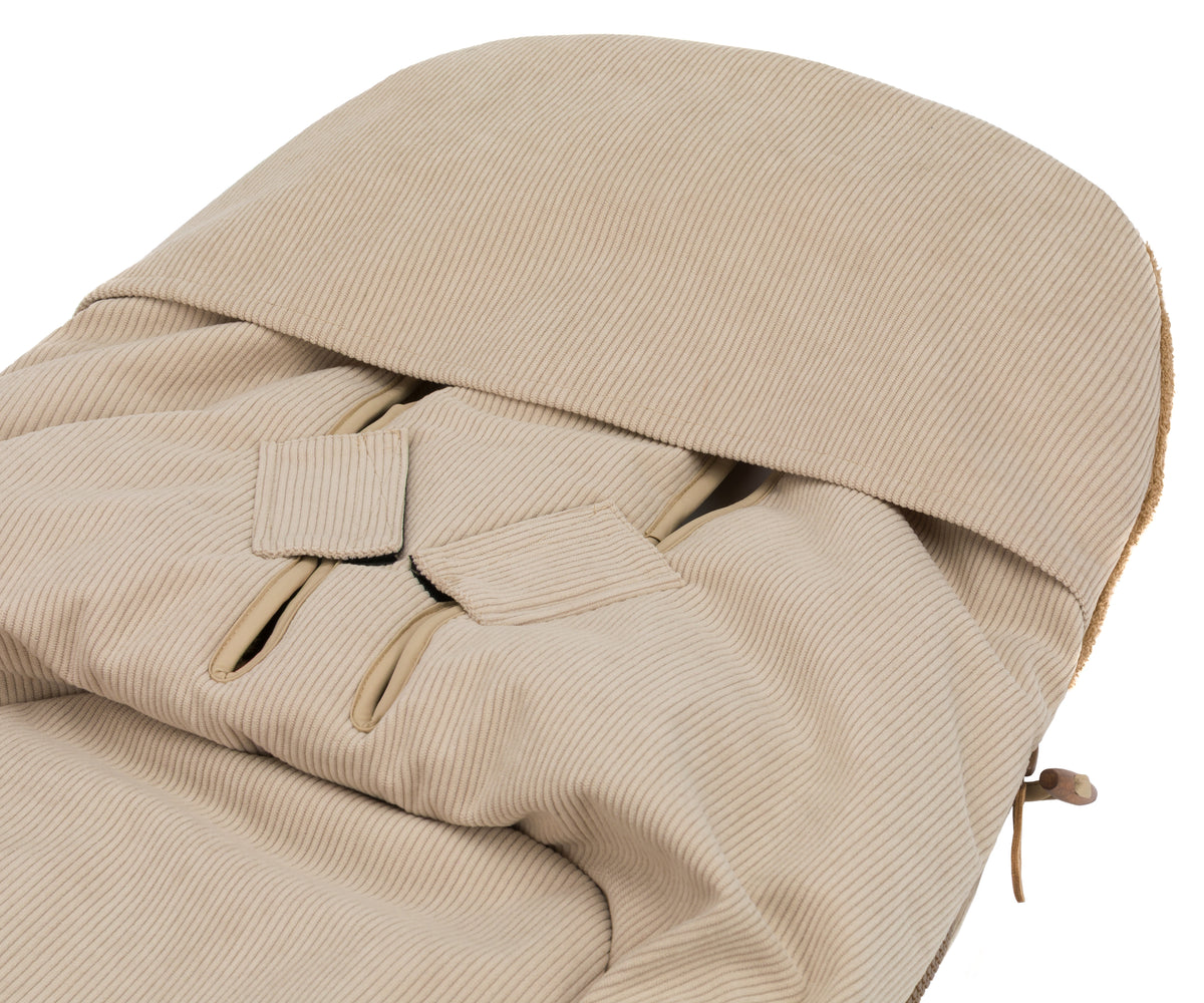 Fillikid Winterfusssack Kinley Cord natur