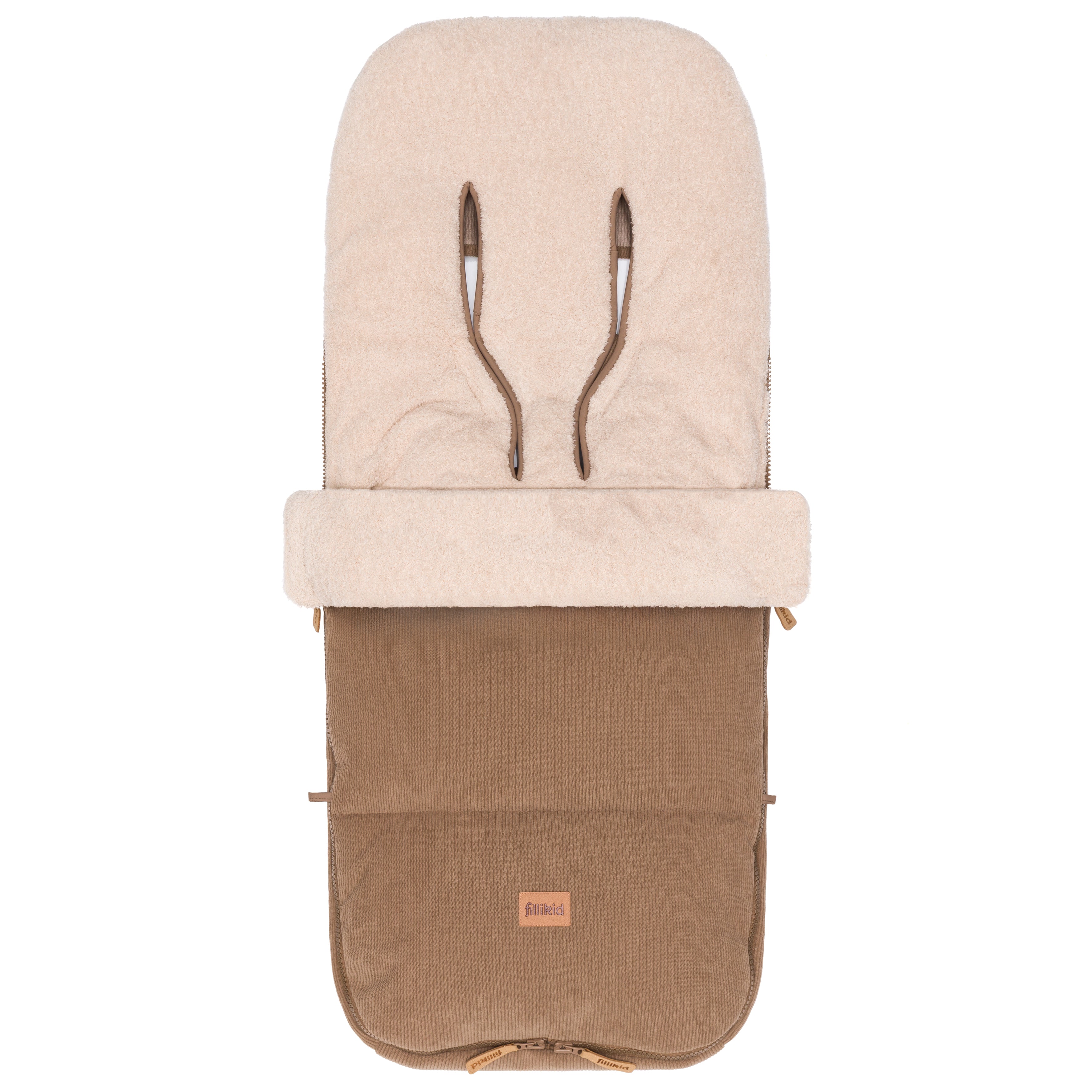 Fillikid Winterfusssack Kinley Cord taupe