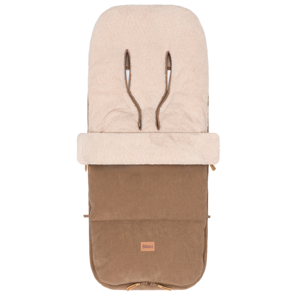 Fillikid Winterfusssack Kinley Cord taupe