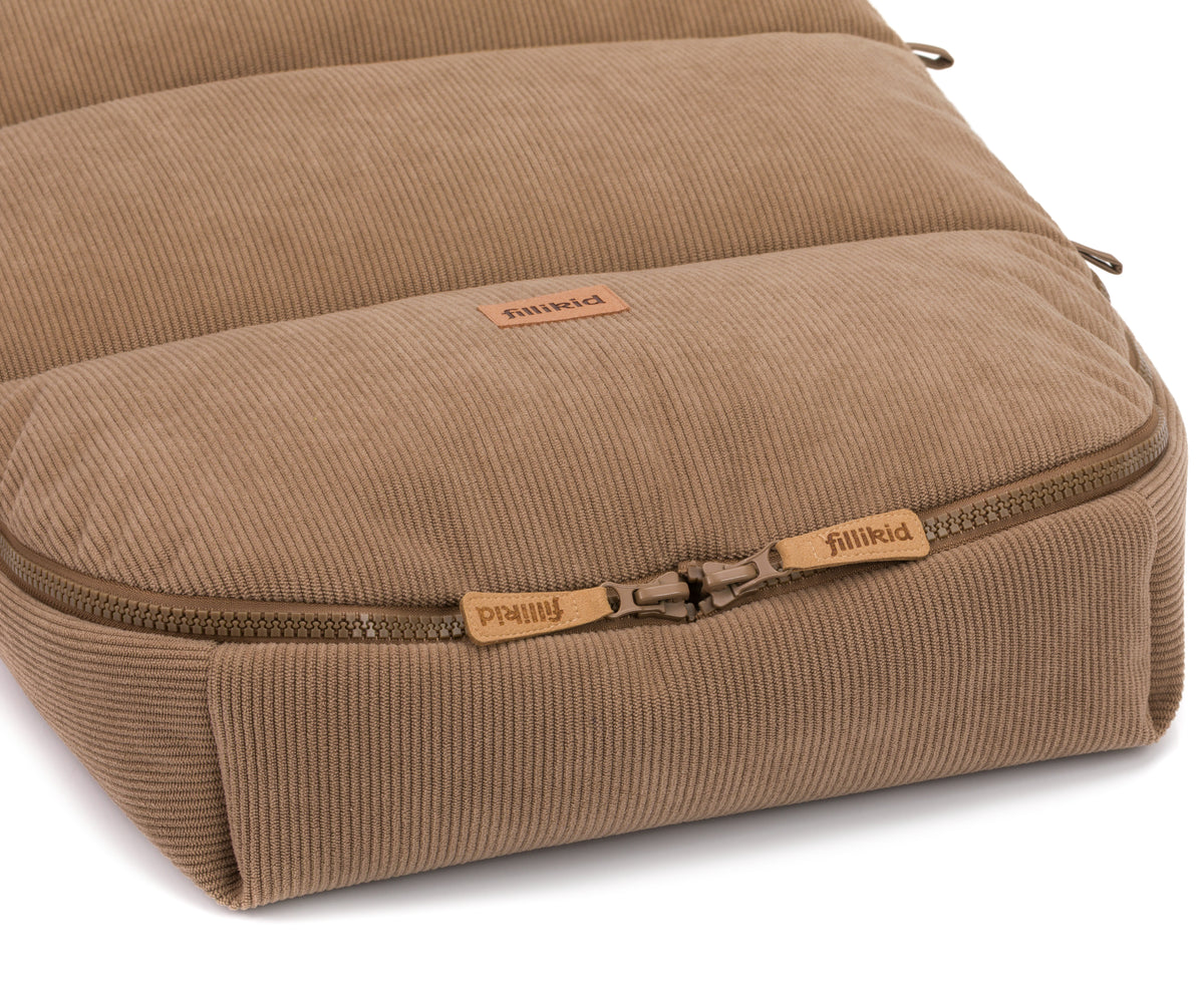 Fillikid Winterfusssack Kinley Cord taupe