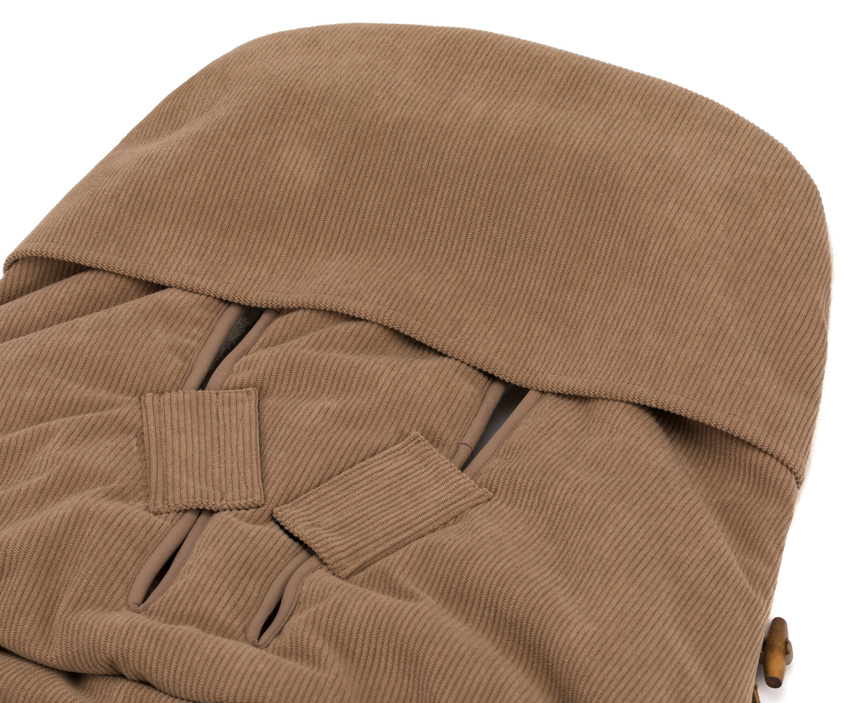Fillikid Winterfusssack Kinley Cord taupe
