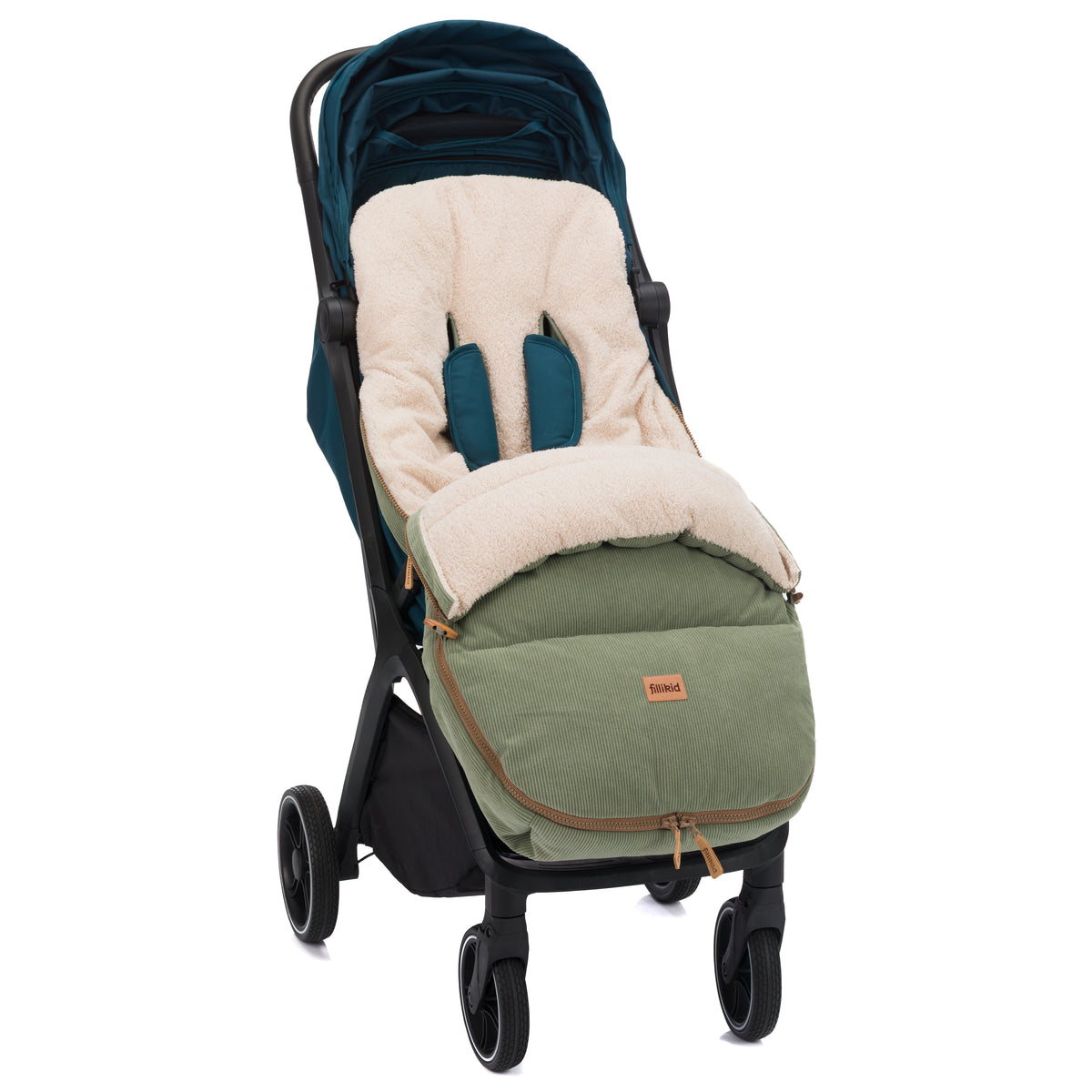 Fillikid Winterfusssack Kinley Cord salbei