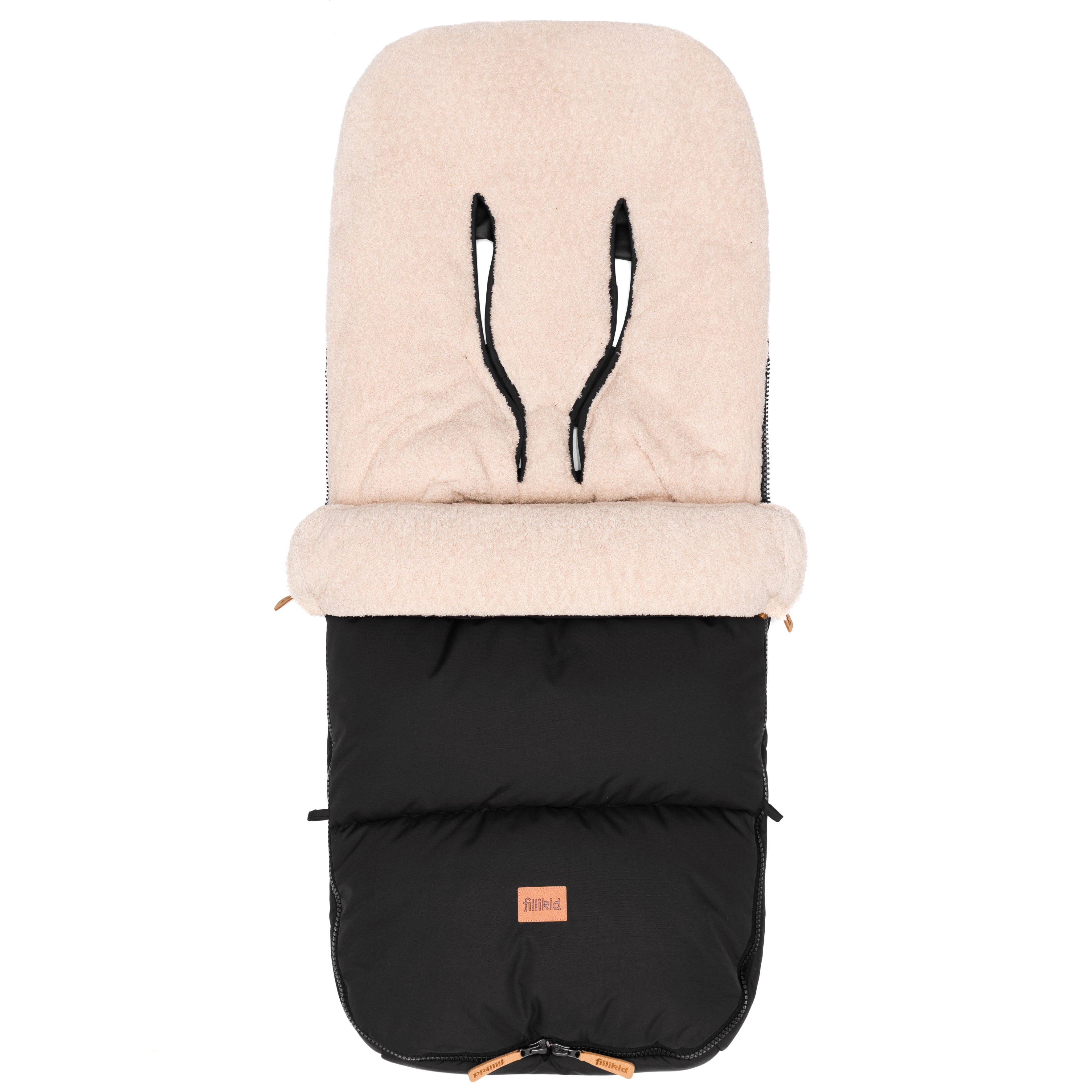 Fillikid Winterfusssack Kinley Teddy schwarz