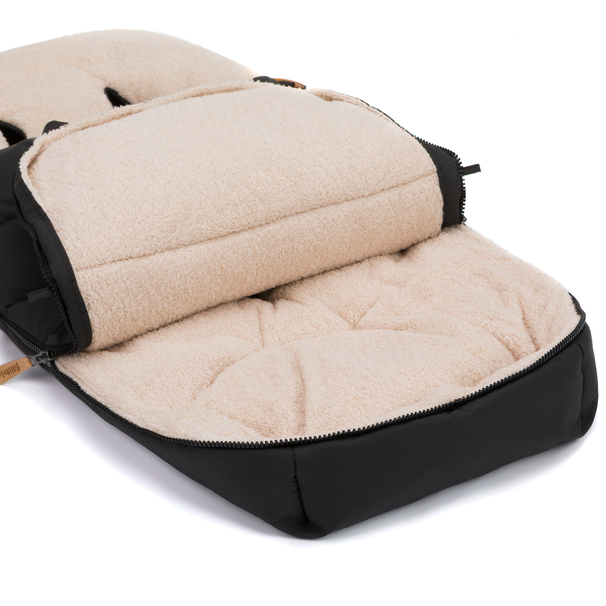 Fillikid Winterfusssack Kinley Teddy schwarz