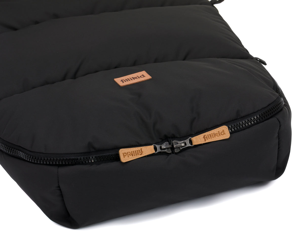 Fillikid Winterfusssack Kinley Teddy schwarz