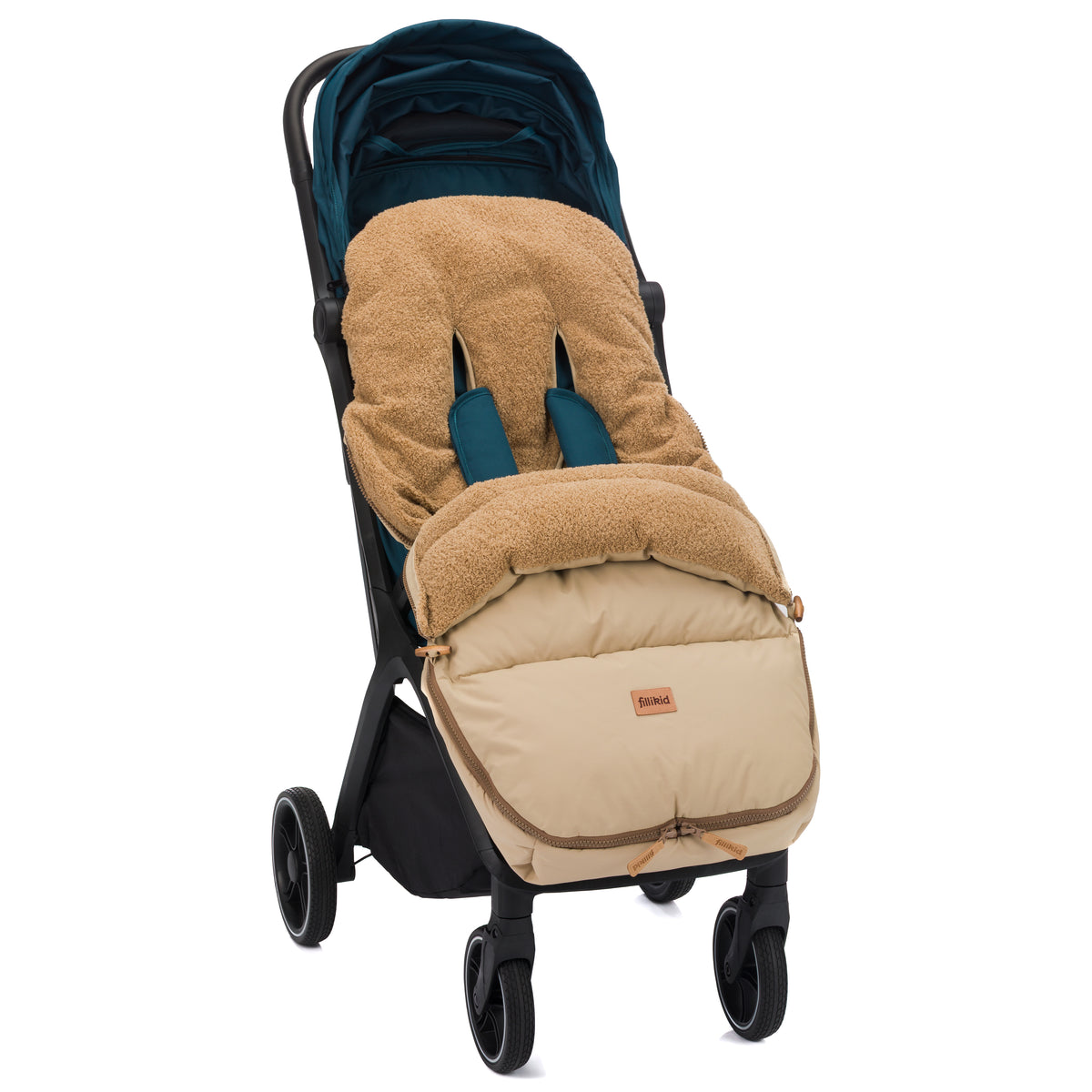 Fillikid Winterfusssack Kinley Teddy natur