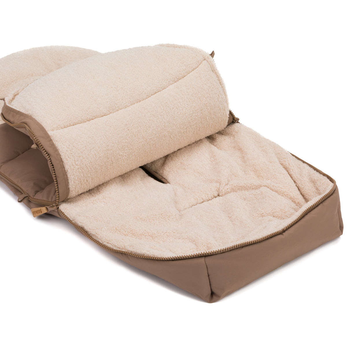 Fillikid Winterfusssack Kinley Teddy taupe