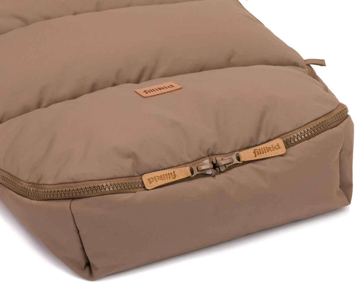 Fillikid Winterfusssack Kinley Teddy taupe