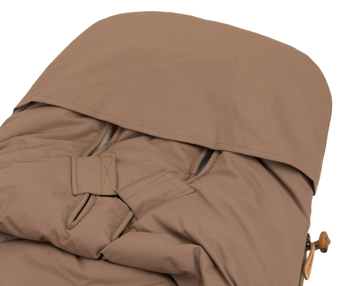 Fillikid Winterfusssack Kinley Teddy taupe