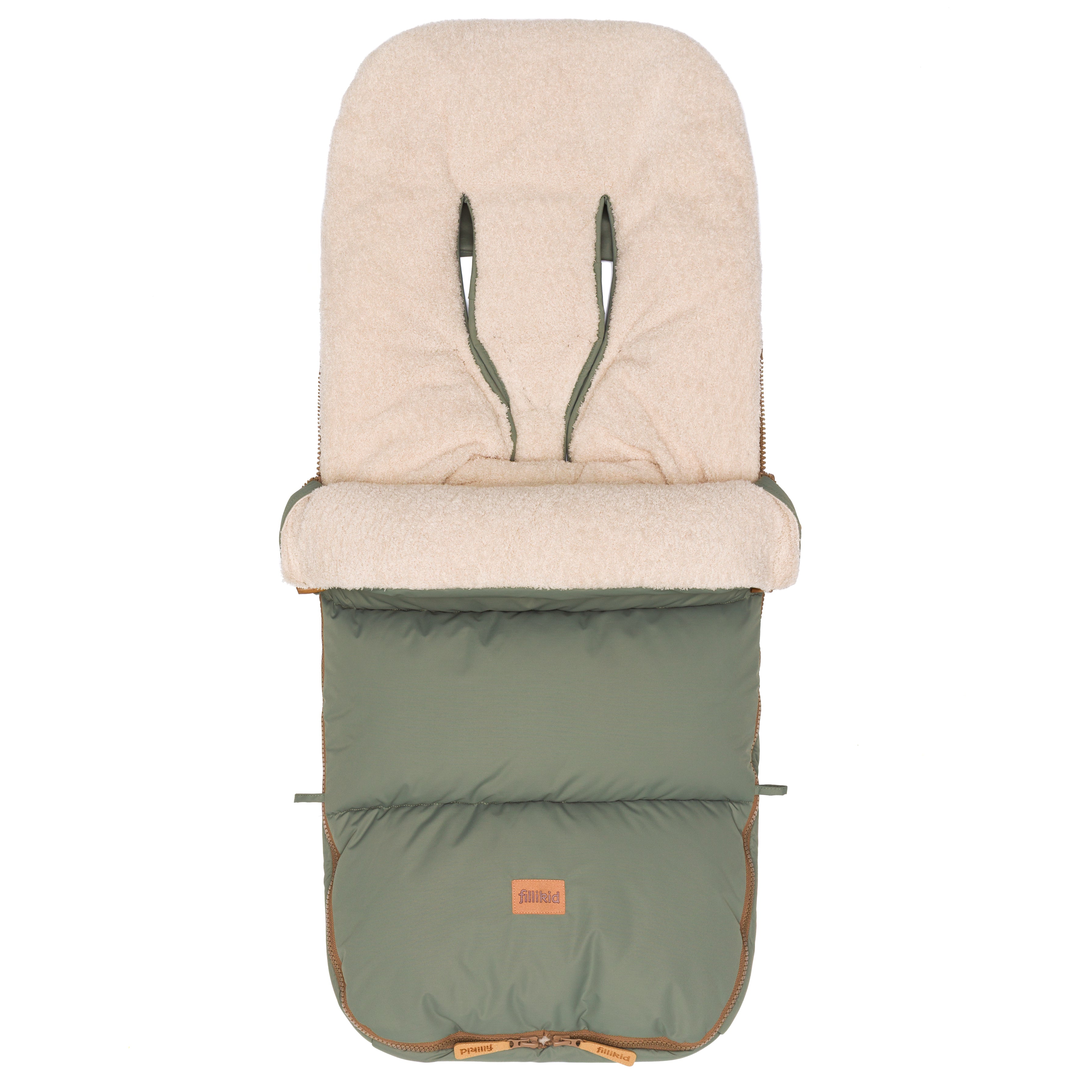 Fillikid Winterfusssack Kinley Teddy salbei
