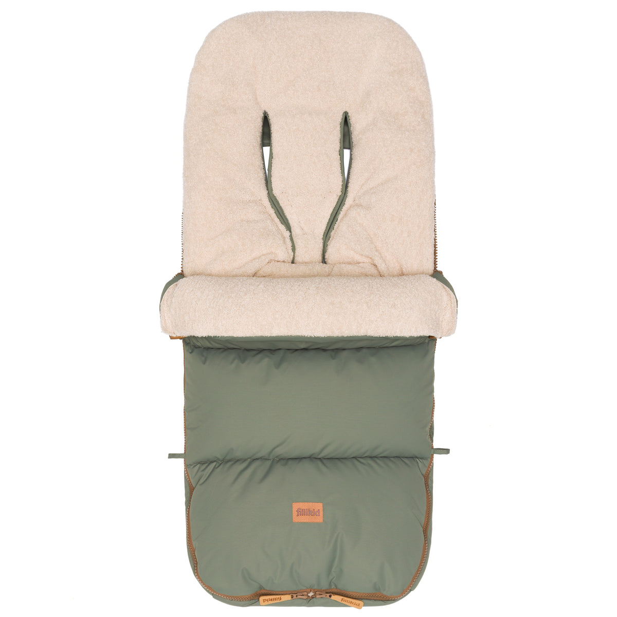 Fillikid Winterfusssack Kinley Teddy salbei