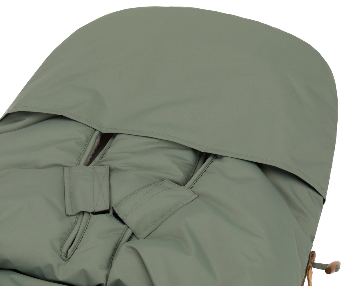 Fillikid Winterfusssack Kinley Teddy salbei