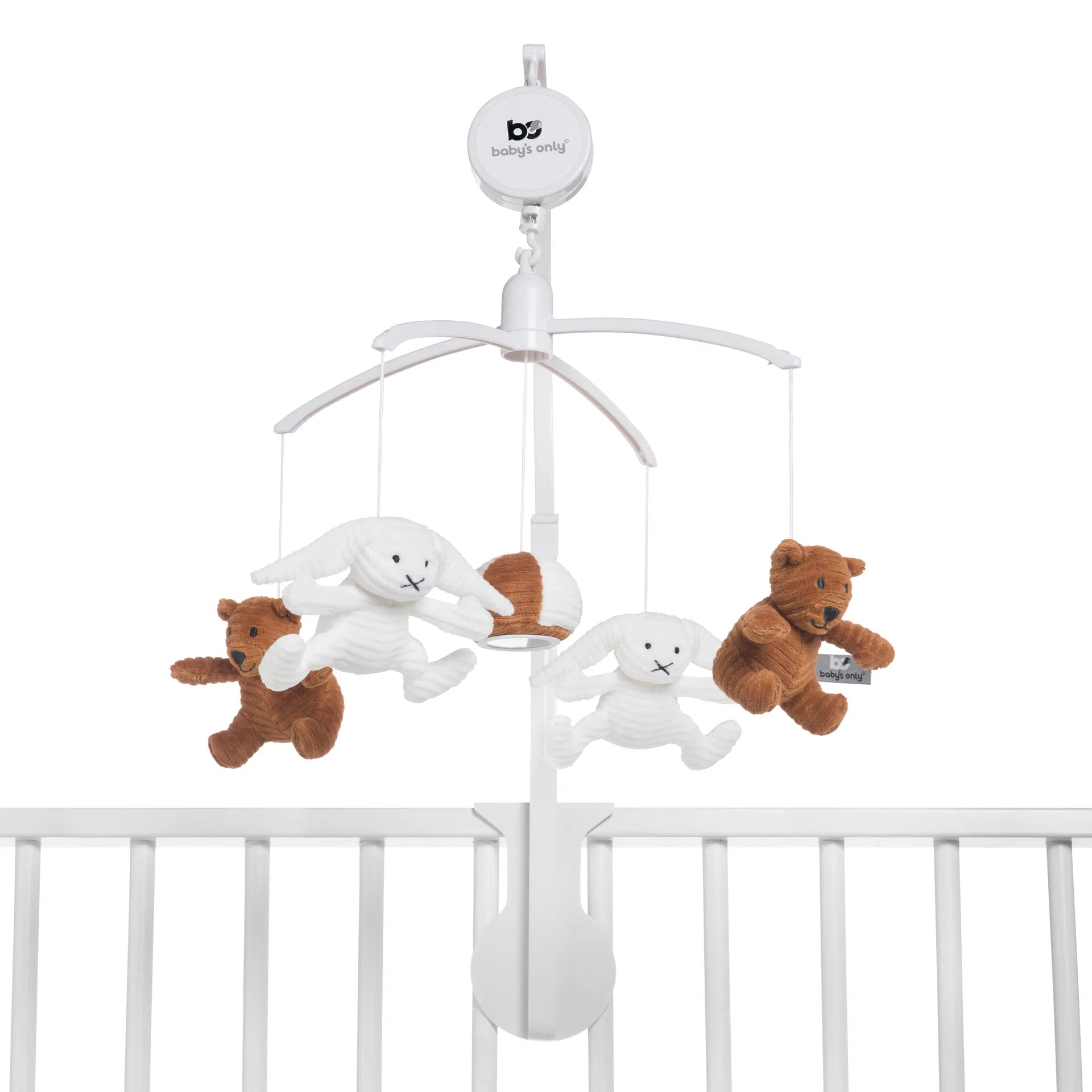 Baby's Only Musik Mobile Sense caramel/hellgrau/weiss