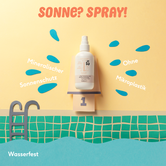 NAÏF Adult Baby &amp; Kind Sonnenschutzspray LSF 50