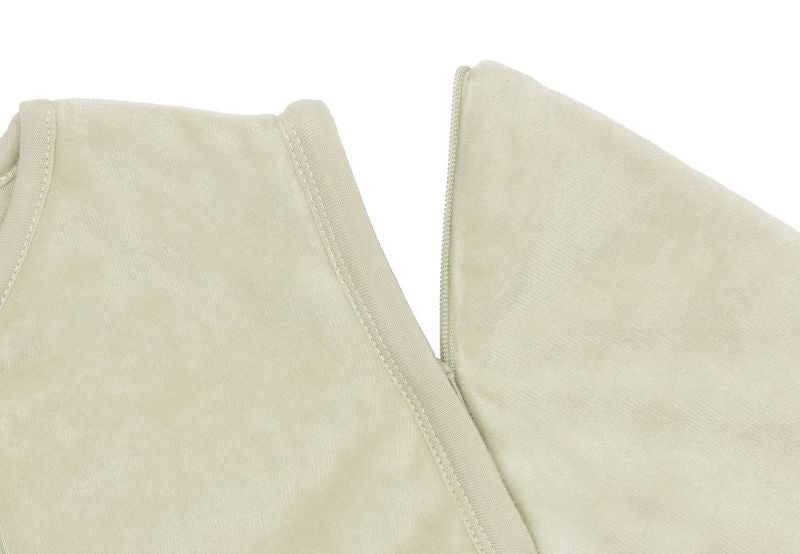 Jollein Schlafsack mit abnehmbaren Ärmeln - Velvet Soft Matcha