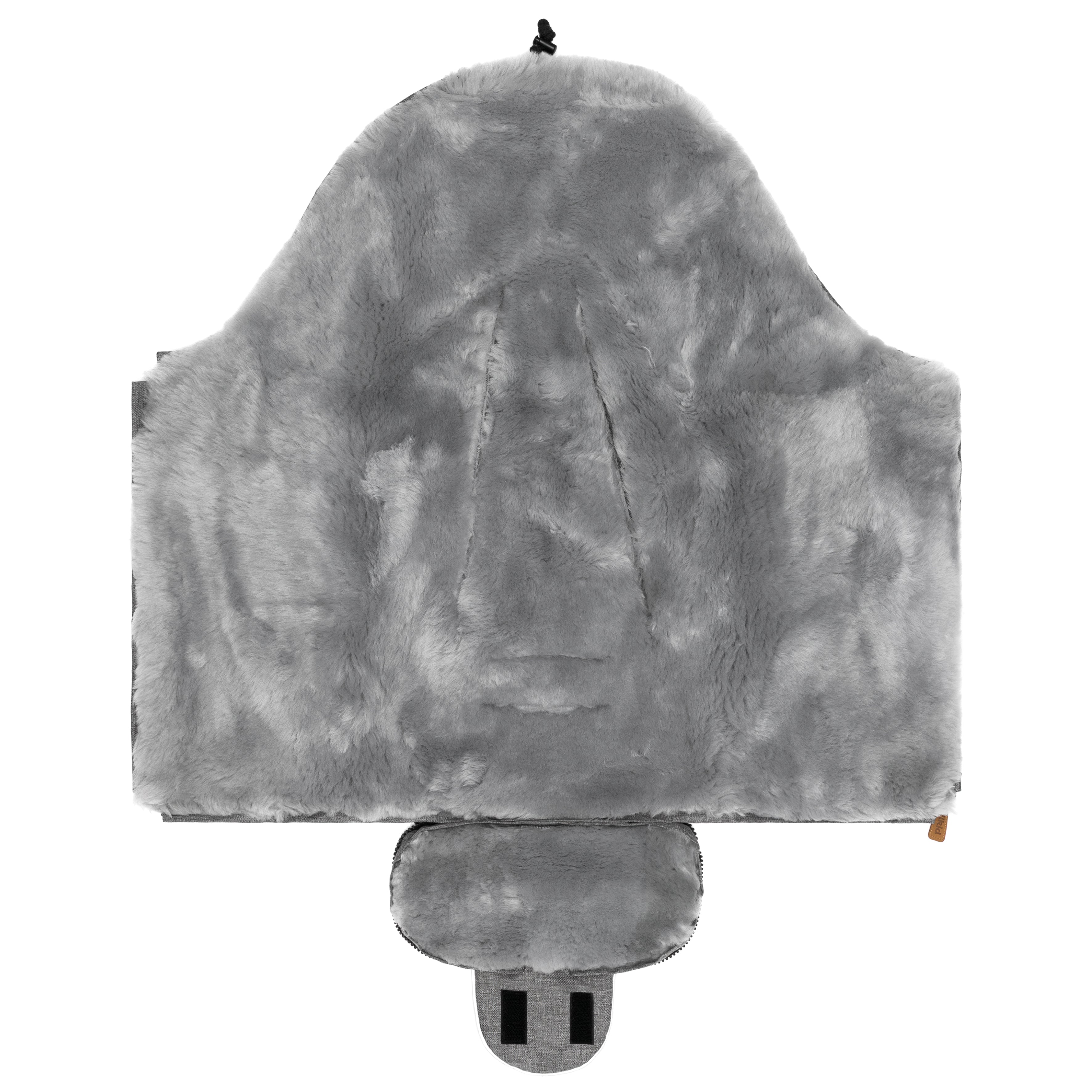 Fillikid Winterfusssack Lammfell Gr. 0 Pamir Alpina grau
