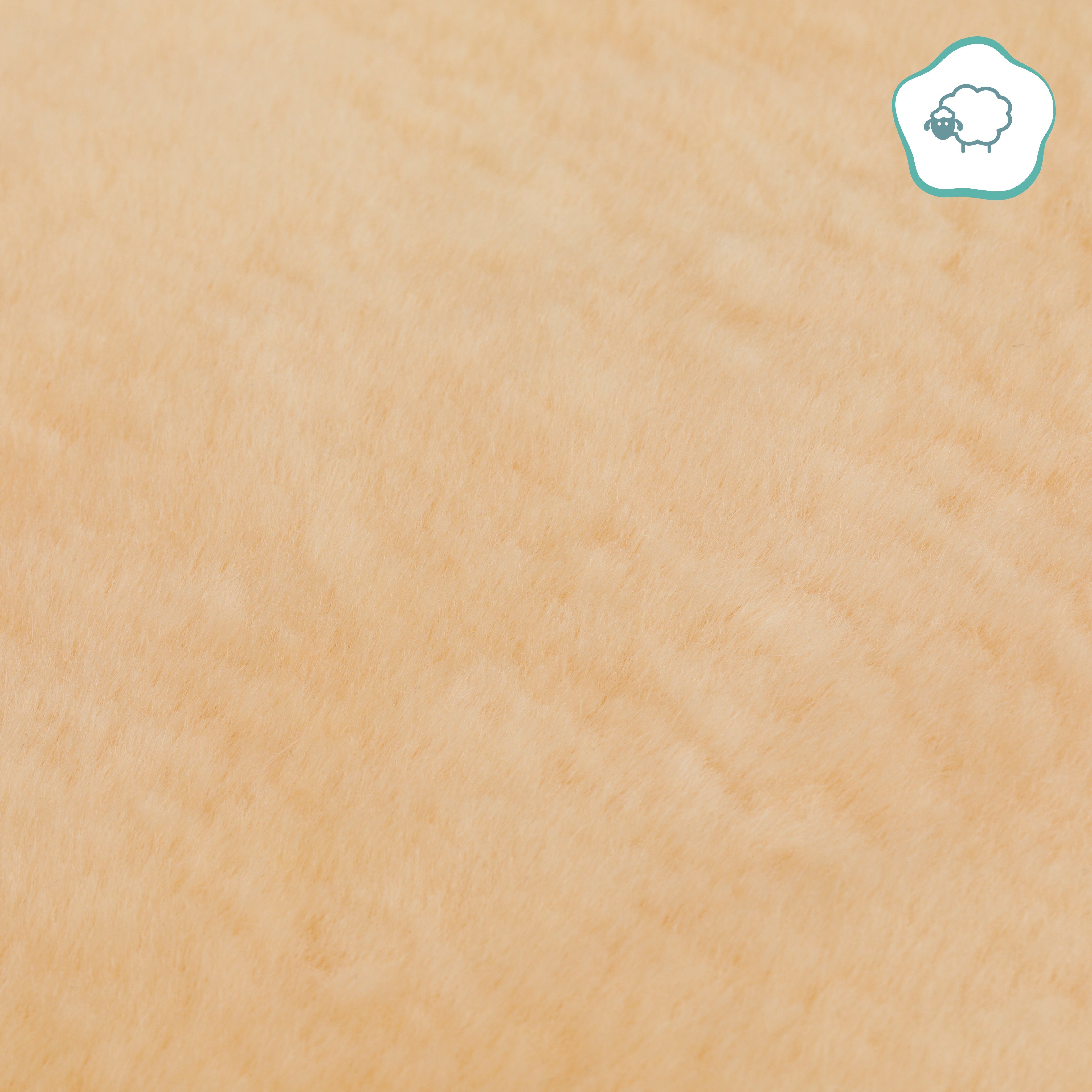 Fillikid Winterfusssack Lammfell Gr. 0 St.Moritz beige