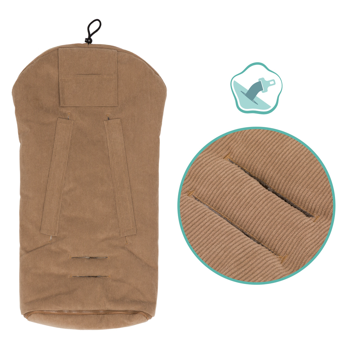 Fillikid Winterfusssack Gr. 0 Nevis Cord